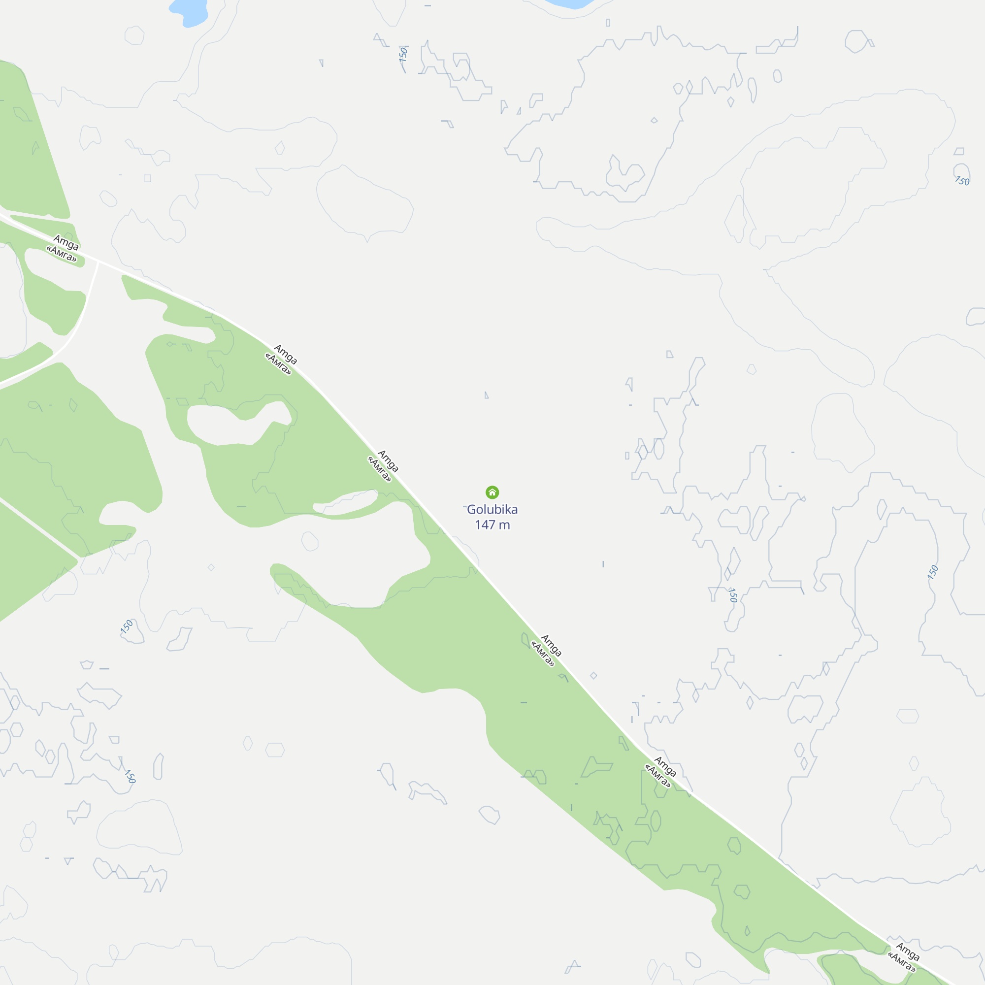Golubika map