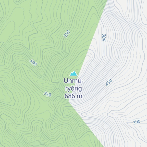 Map of Unmu-ryŏng