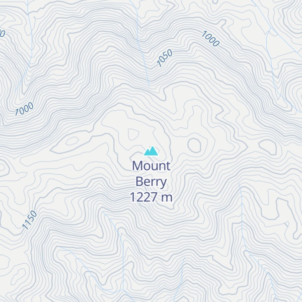 Map of Mount Berry