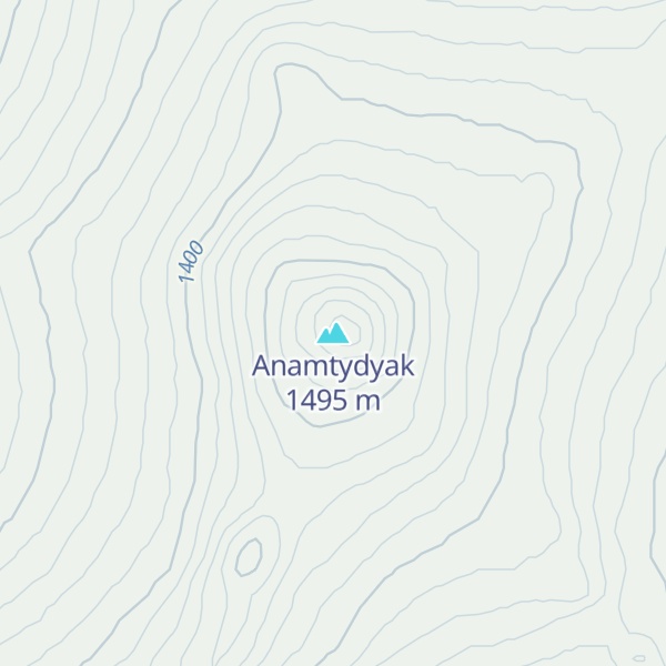 Map of Anamtydyak