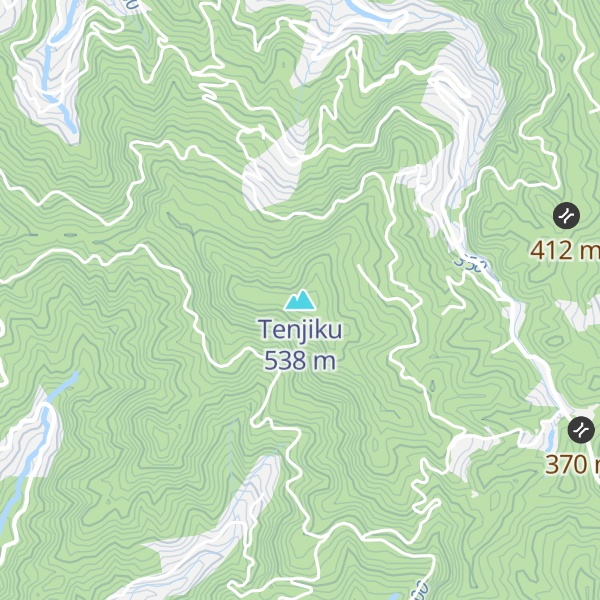 Map of Tenjiku