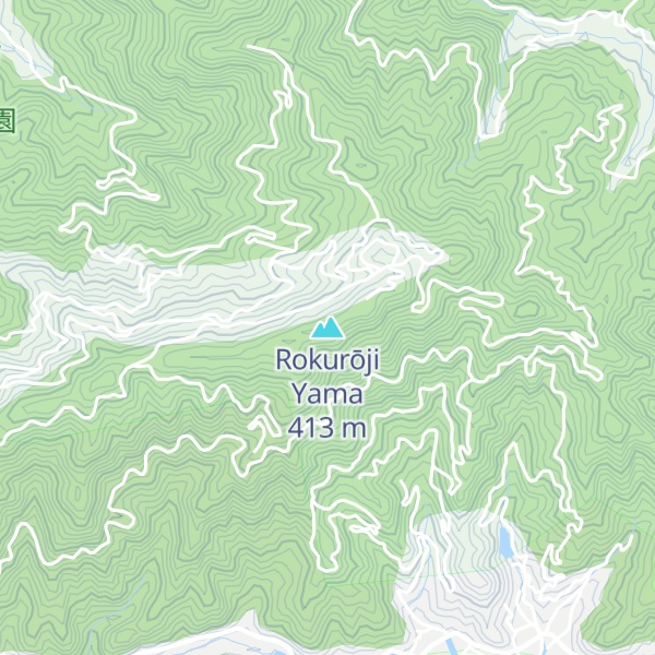 Map of Rokurōji Yama