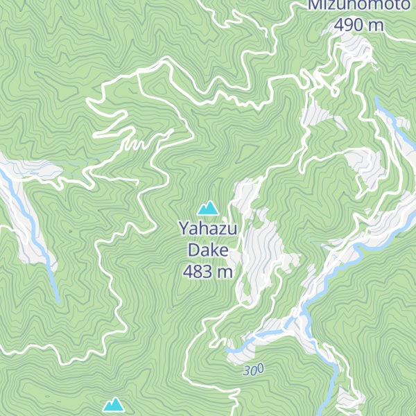 Map of Yahazu Dake