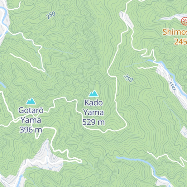 Map of Kado Yama