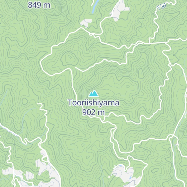 Map of Tooriishiyama