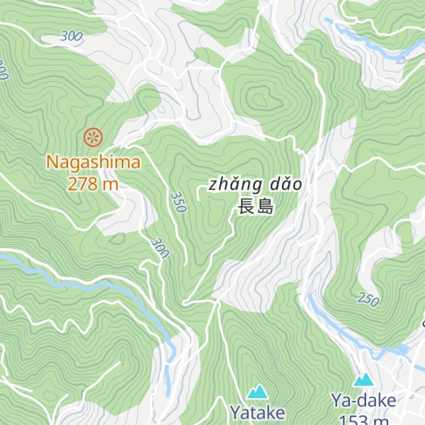 Map of ŌNaka Takeshi