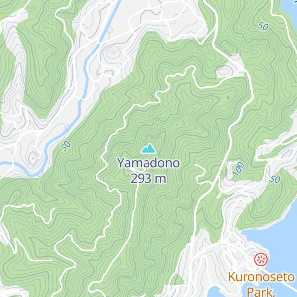 Map of Yamadono