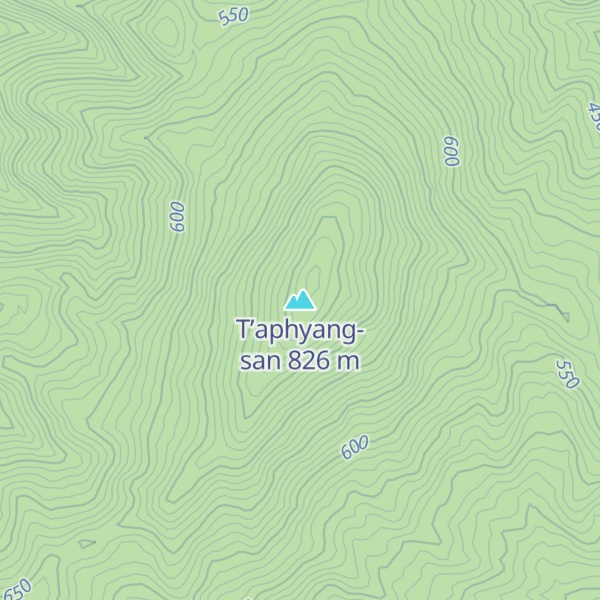 Map of T’aphyang-san