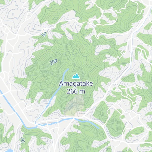 Map of Amagatake