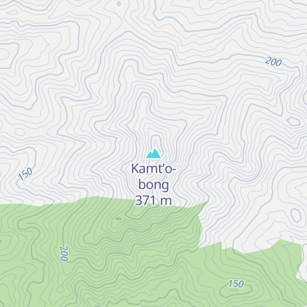 Map of Kamt’o-bong