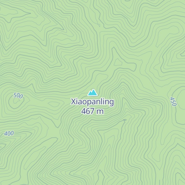 Map of Xiaopanling