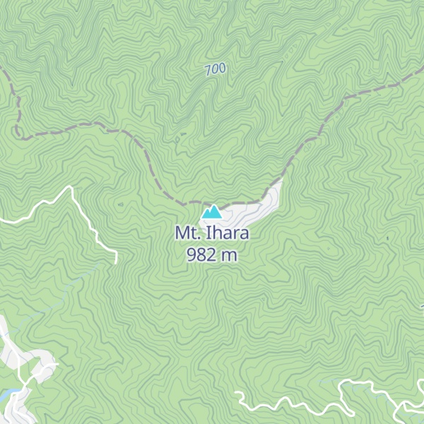 Map of Mt. Ihara