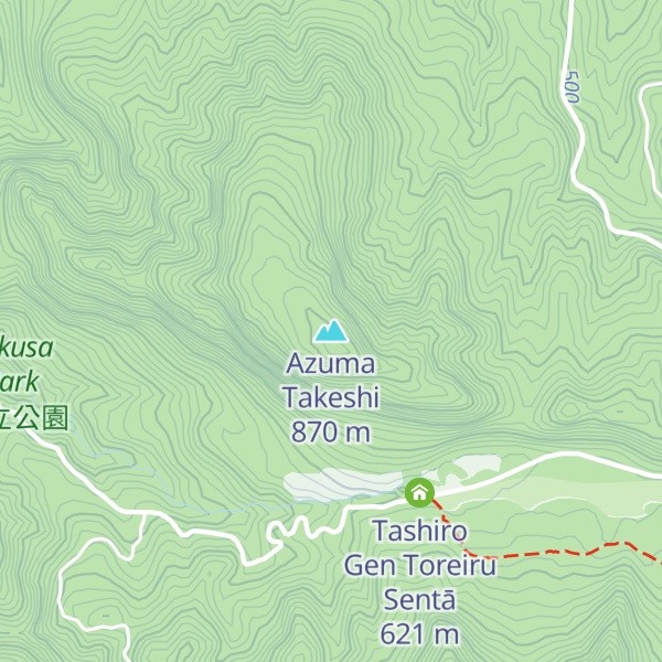 Map of Azuma Takeshi