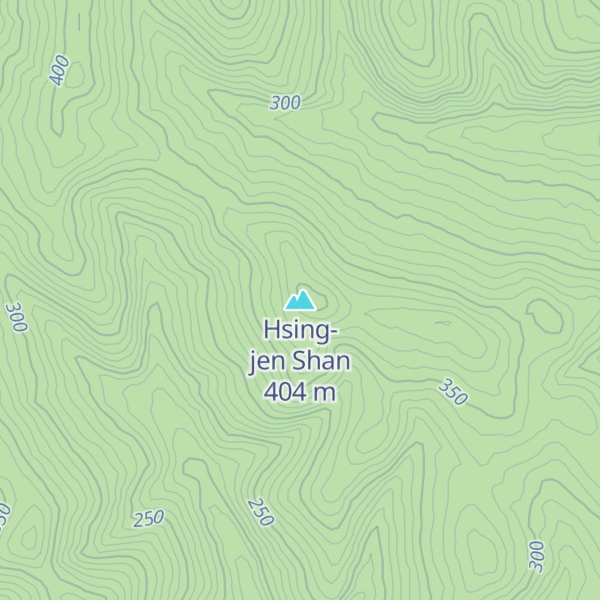 Map of Hsing-jen Shan