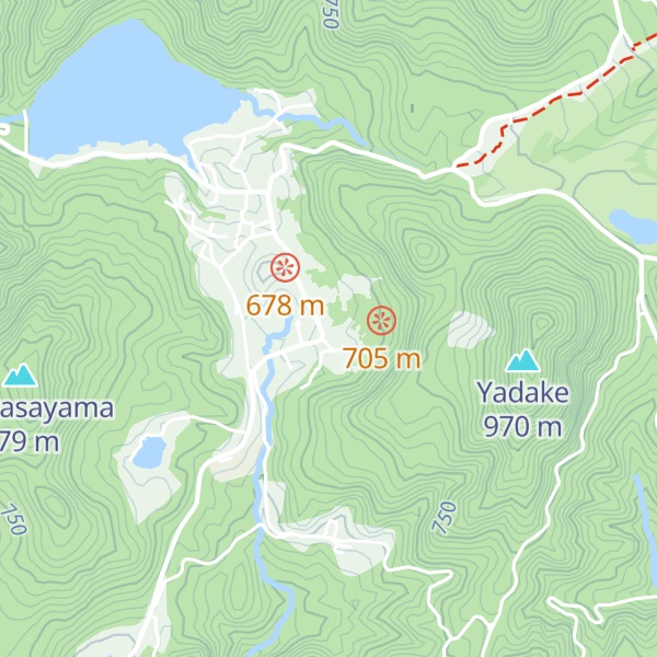 Map of Unzen Oyama No Jōhō Kan ･ Bekkan