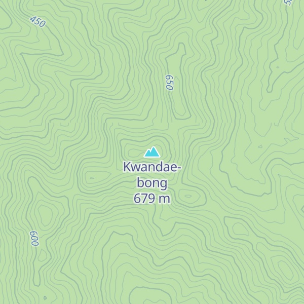 Map of Kwandae-bong