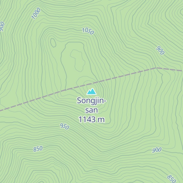 Map of Songjin-san