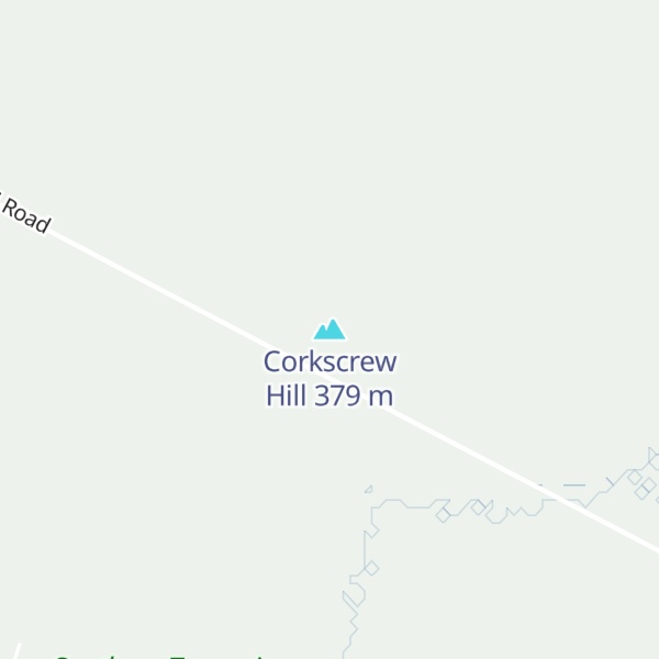 Map of Corkscrew Hill