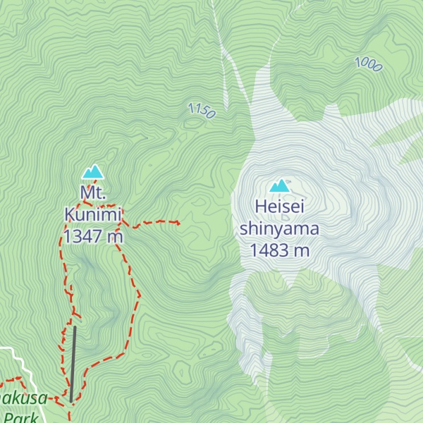 Map of Muhyō Sawa