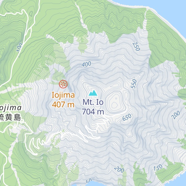 Map of Mt. Io