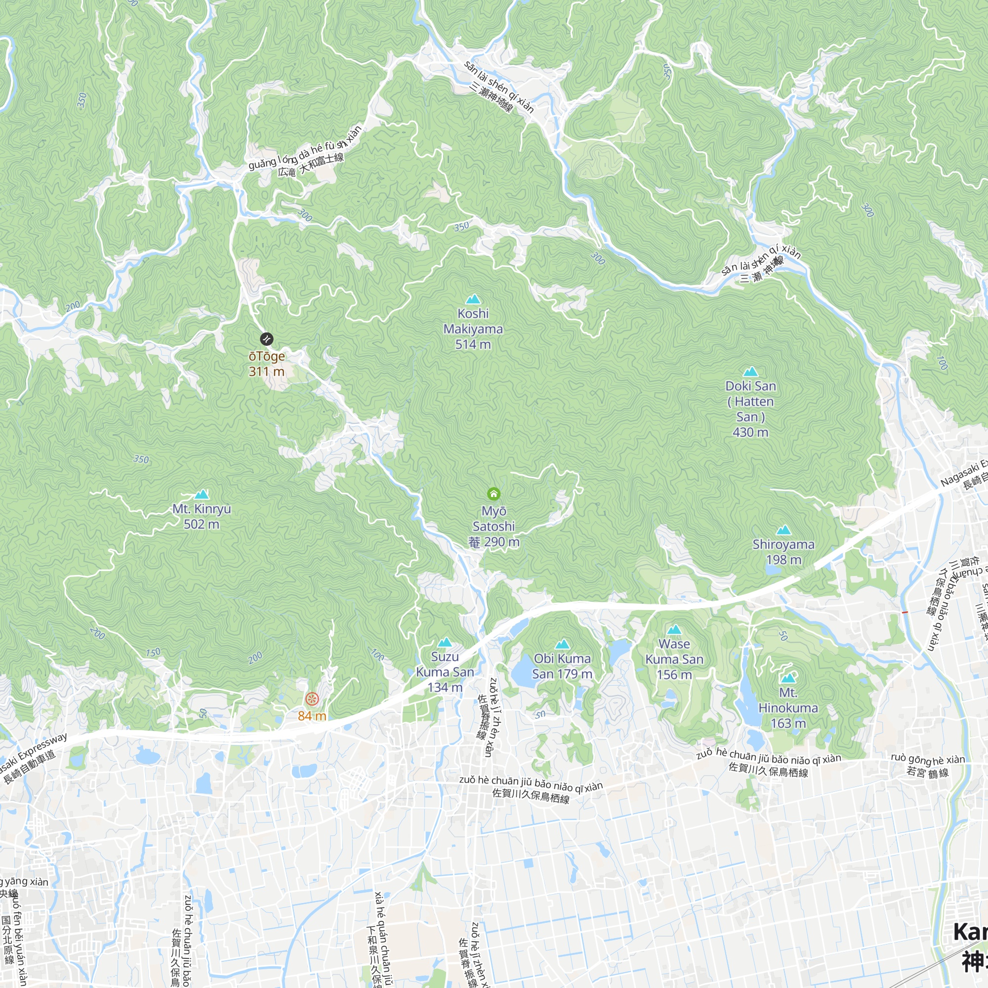 Myō Satoshi 菴 map