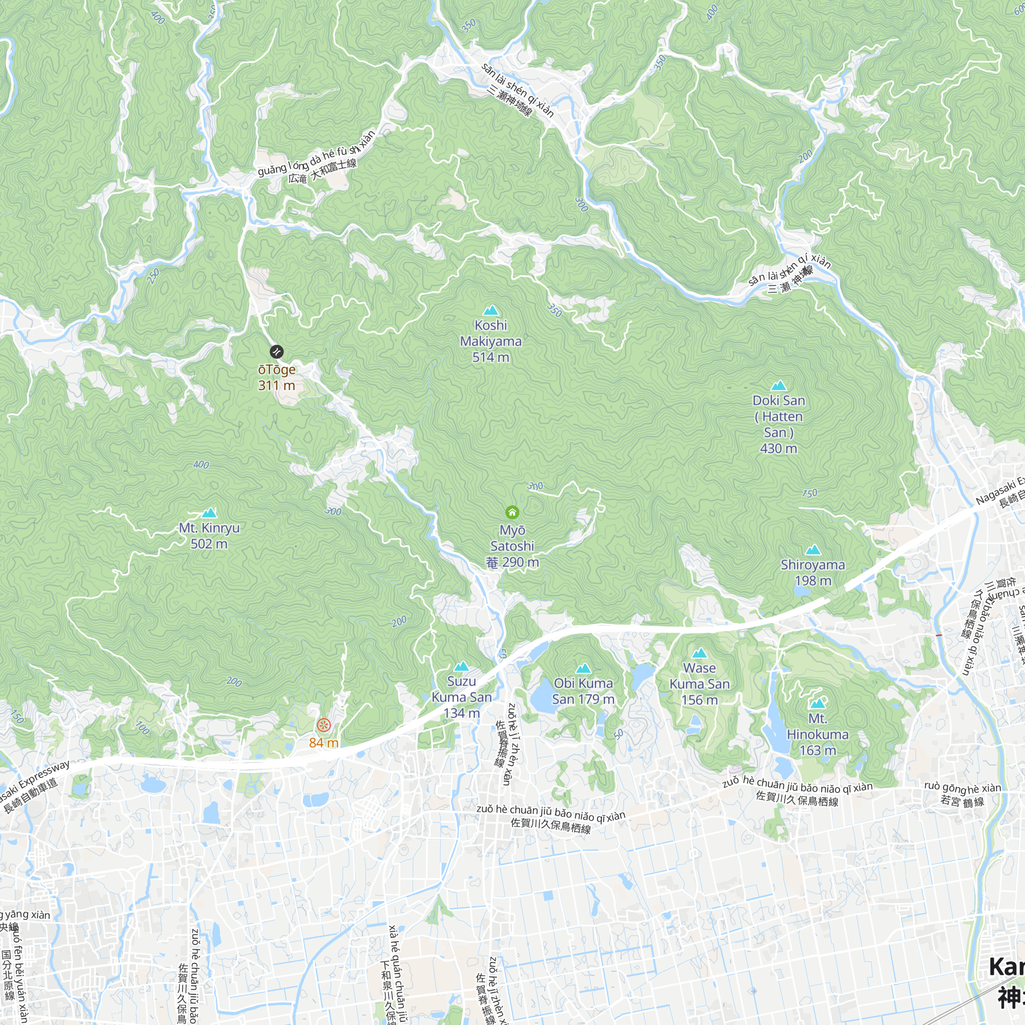 Myō Satoshi 菴 map