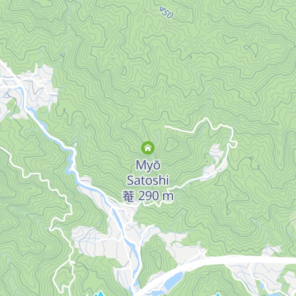 Map of Myō Satoshi 菴