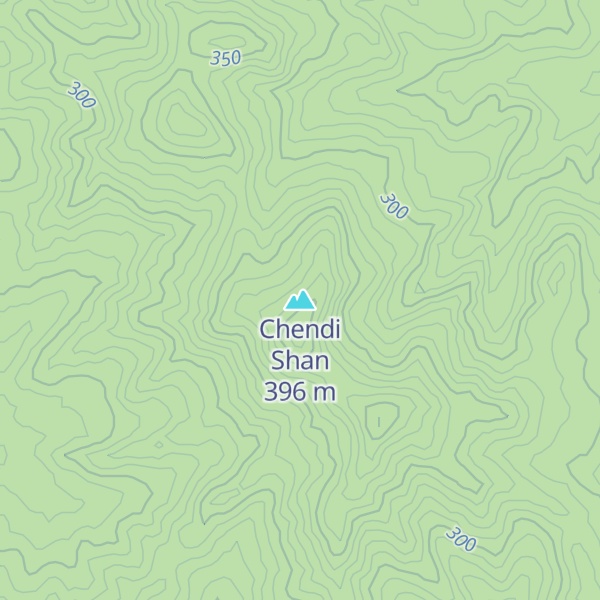 Map of Chendi Shan