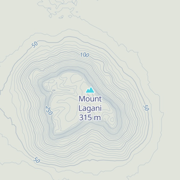 Map of Mount Lagani