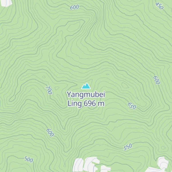 Map of Yangmubei Ling