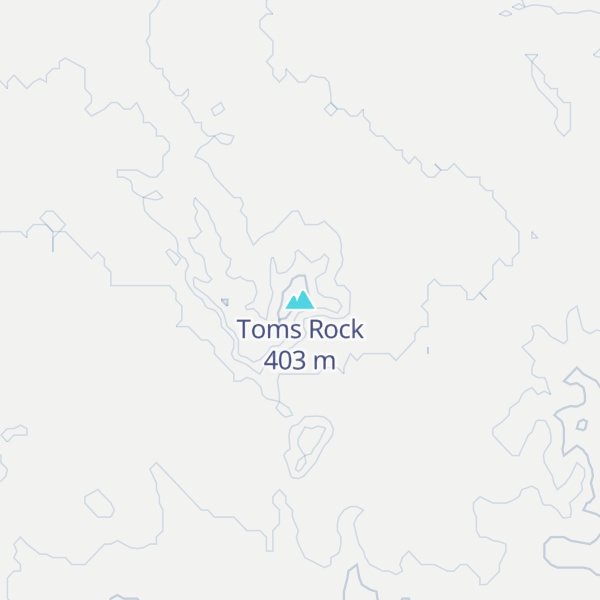 Map of Toms Rock