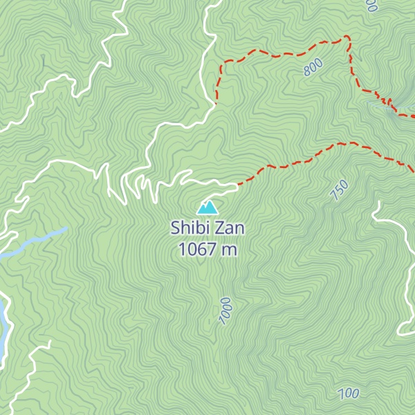 Map of Shibi Zan