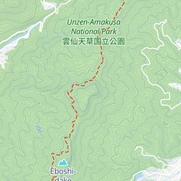 Map of Nenju-dake