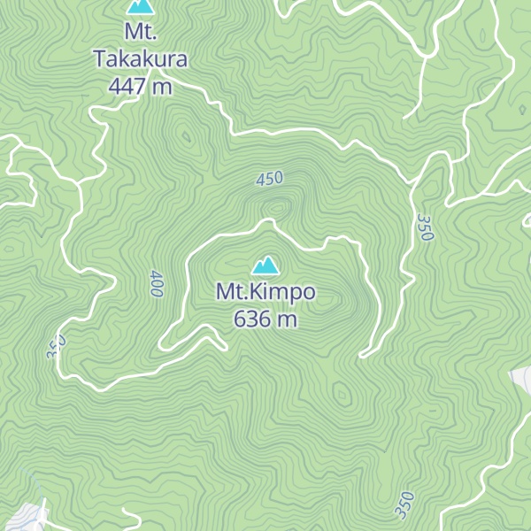 Map of Mt.Kimpo