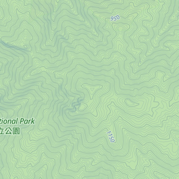 Map of Mt. Kuniwari