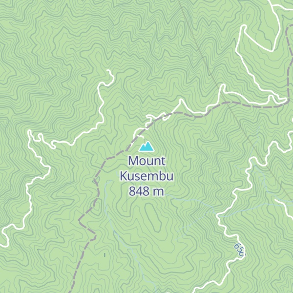 Map of Mount Kusembu