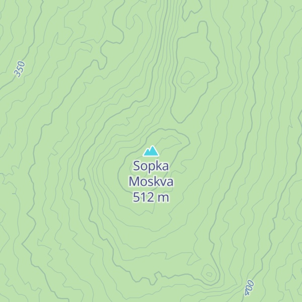 Map of Sopka Moskva
