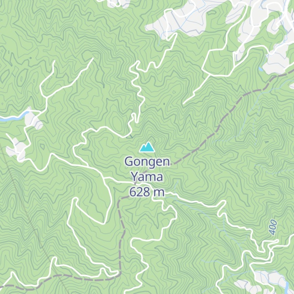 Map of Gongen Yama