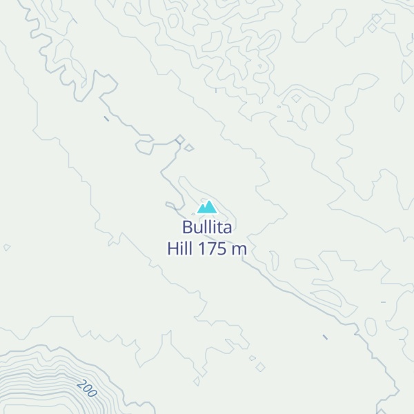 Map of Bullita Hill