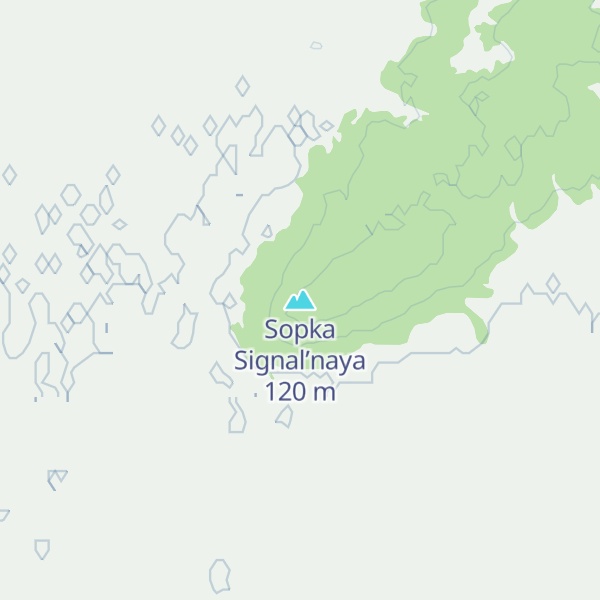 Map of Sopka Signal’naya