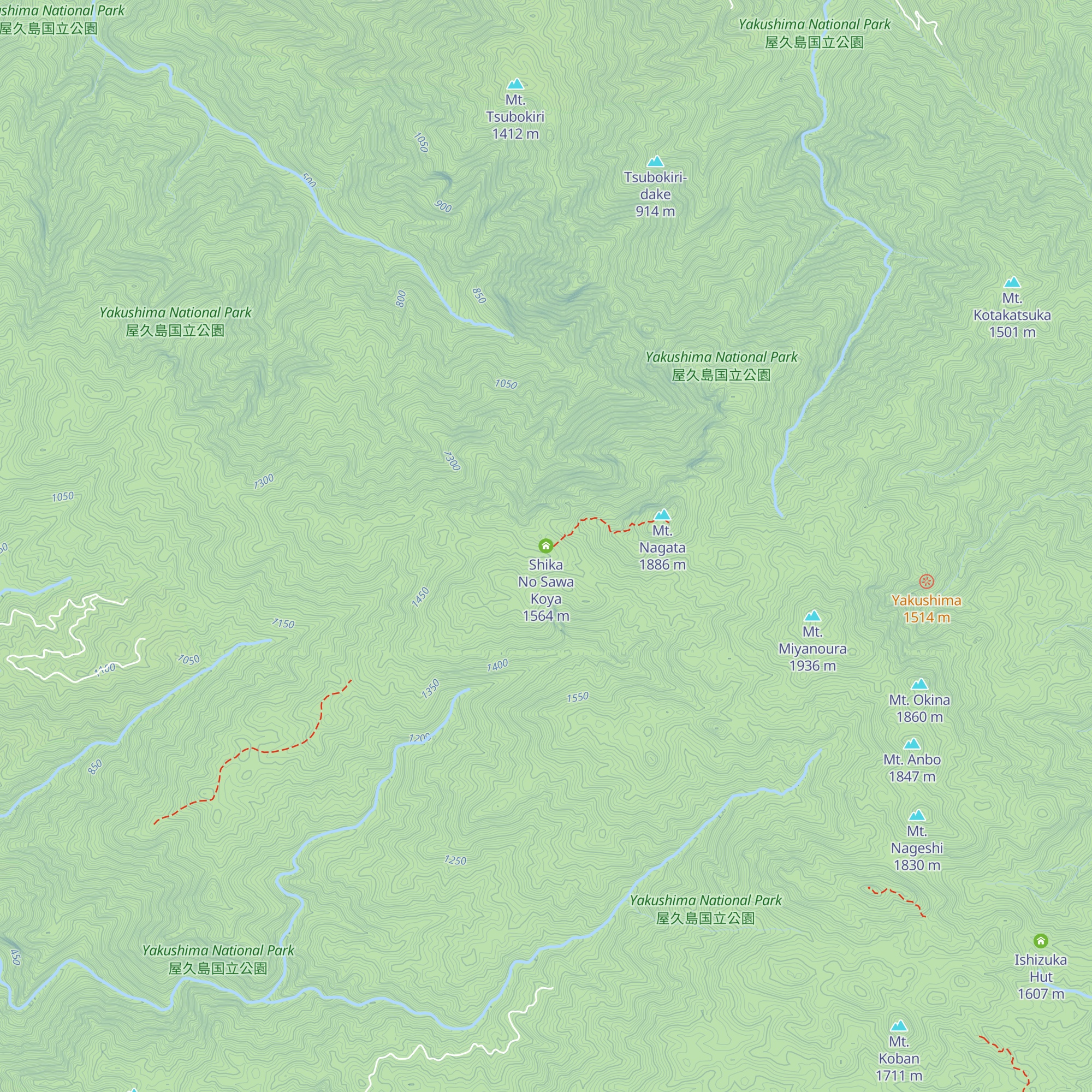 Shika No Sawa Koya map