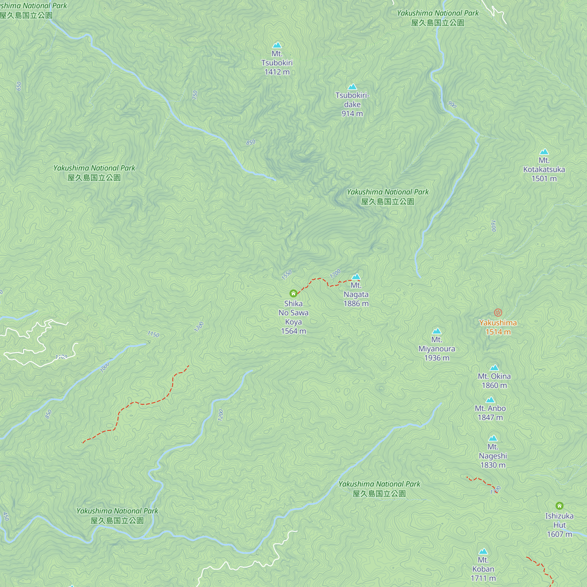 Shika No Sawa Koya map
