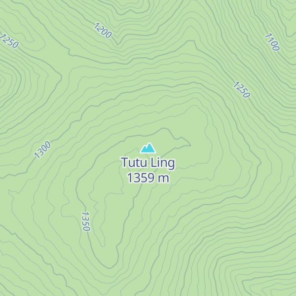 Map of Tutu Ling