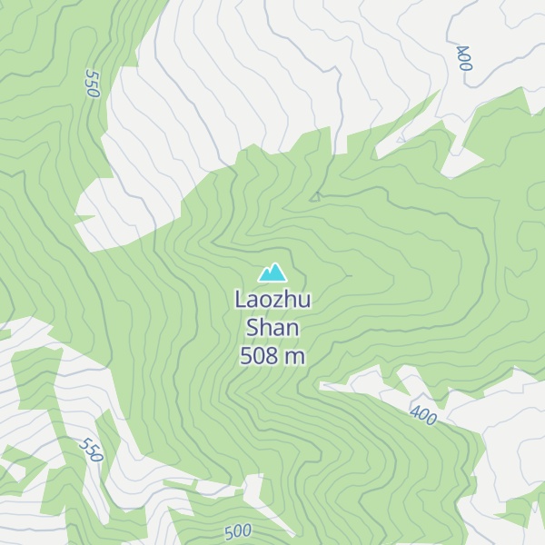 Map of Laozhu Shan