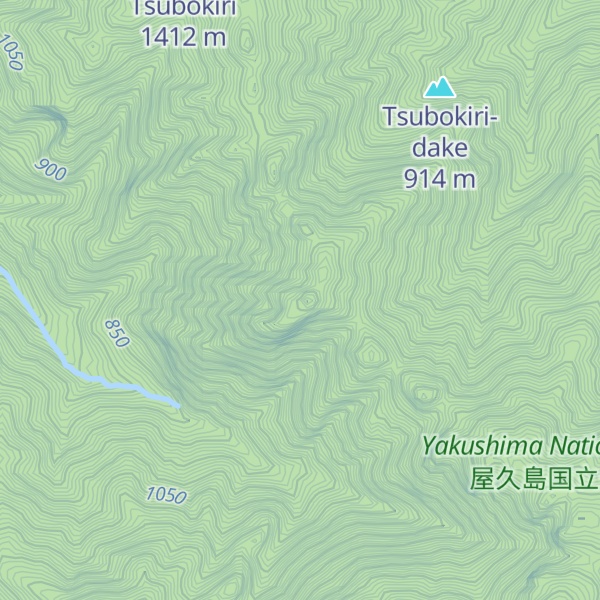 Map of Mt. Shoji
