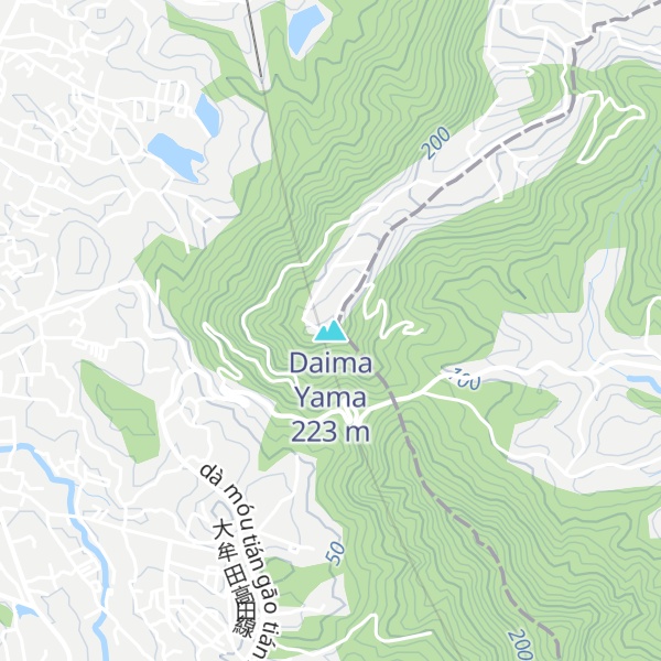 Map of Daima Yama