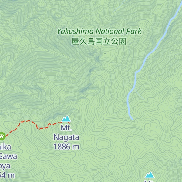 Map of Mount Nemachi
