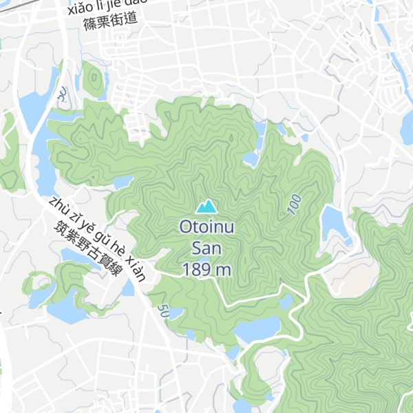 Map of Otoinu San