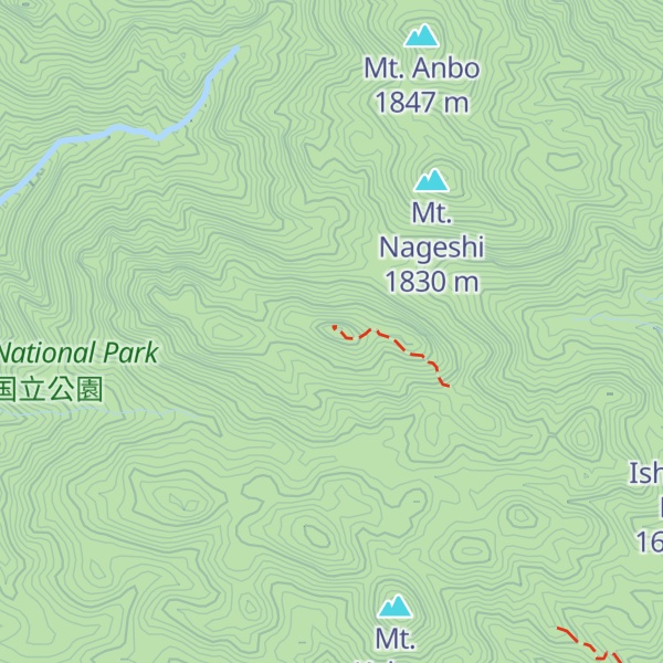 Map of Mt. Kuromi