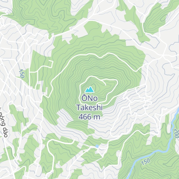 Map of ŌNo Takeshi
